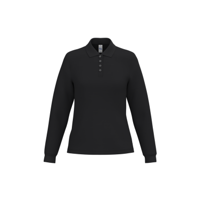 Ladies' pique LSL polo shirt