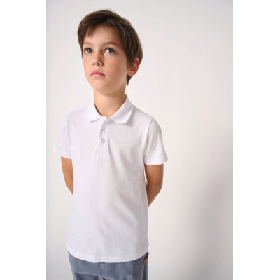 Polo piqué de criança