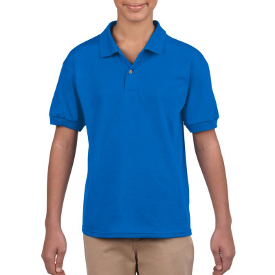 Polo de criança em jersey respirável Dryblend