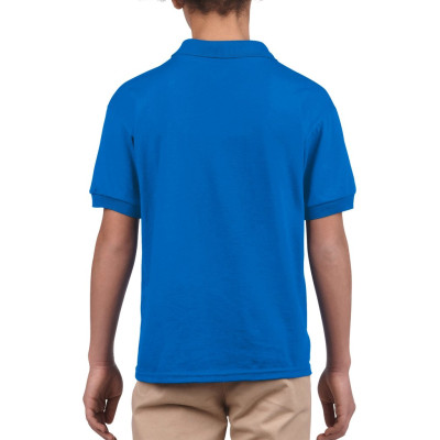 Polo de criança em jersey respirável Dryblend