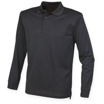 Polo Coolplus® de manga comprida