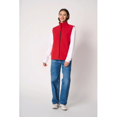 Colete softshell 2 camadas unissexo