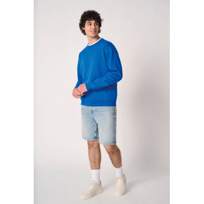 Sweatshirt decote redondo unissexo