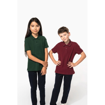 Polo malha piqué bio 180 de criança