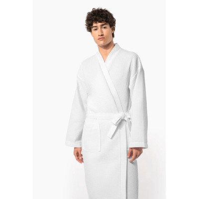 Waffle bathrobe