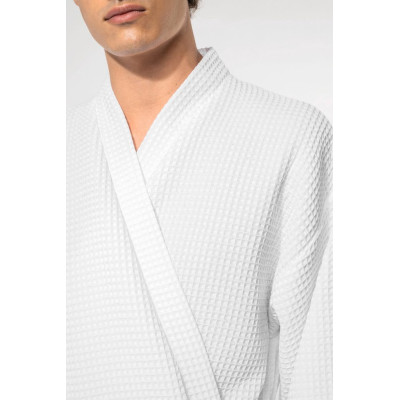 Waffle bathrobe