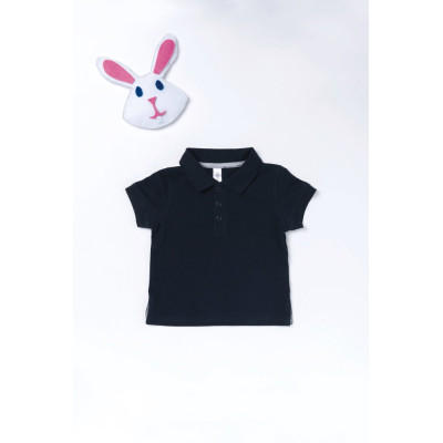 Polo de bebé manga curta