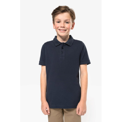 Kids' short sleeve polo shirt