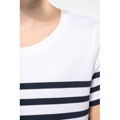 Kids' Organic crew neck sailor T-shirt