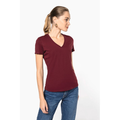 T-shirt BIO150 IC de senhora decote V