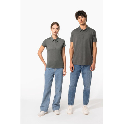Ladies' short sleeved jersey polo shirt