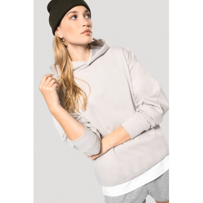 Unisex oversized fleece hoodie