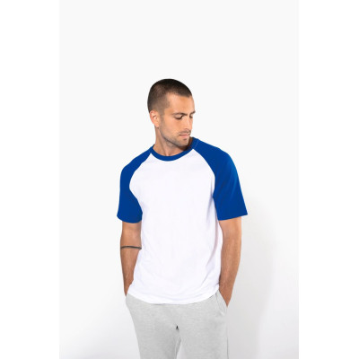 Baseball t-shirt de homem bicolor