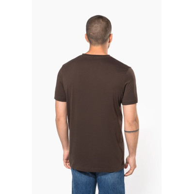 T-shirt manga curta decote V