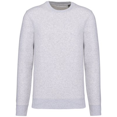 Sweatshirt eco-responsável com decote redondo
