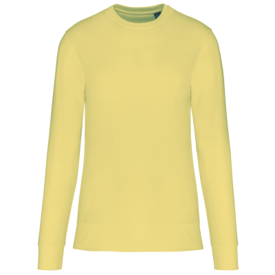 Sweatshirt eco-responsável com decote redondo