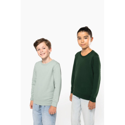 Kids' eco-friendly crew neck sweatshirt