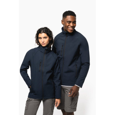 Blusão softshell 3 camadas eco-responsável unissexo