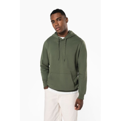 Sweatshirt reciclada com capuz unissexo