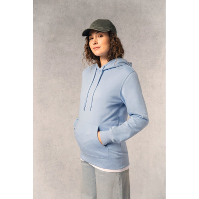 Sweatshirt reciclada com capuz unissexo