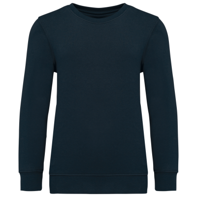 Sweatshirt decote redondo de criança