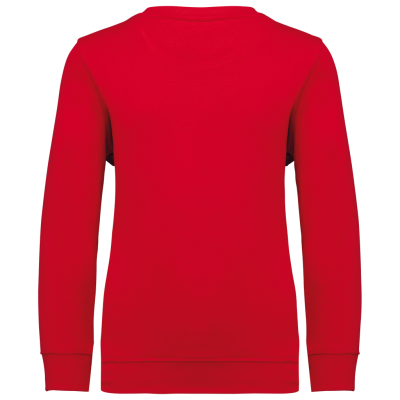 Sweatshirt decote redondo de criança