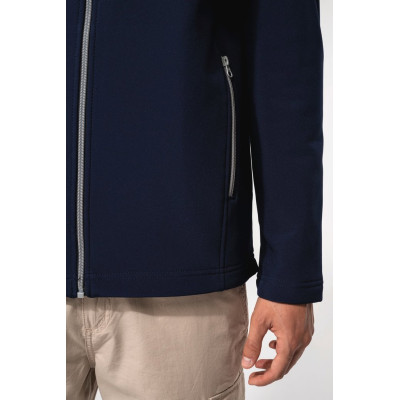 Casaco softshell de homem com 2 camadas