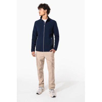Casaco softshell de homem com 2 camadas