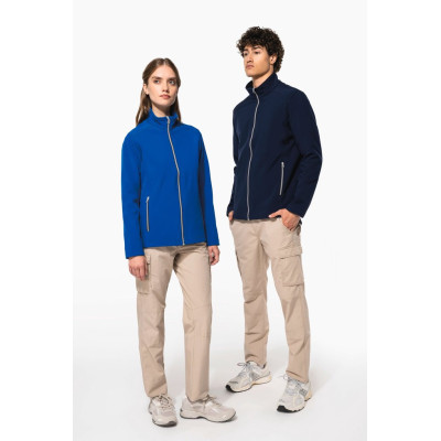 Casaco softshell de homem com 2 camadas