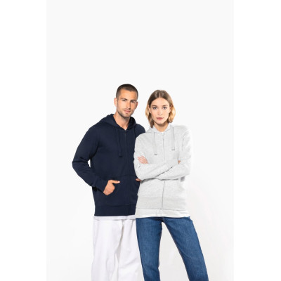 Men's full zip hooded sweatshirt