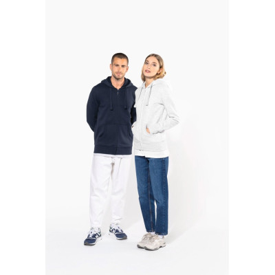 Men's full zip hooded sweatshirt