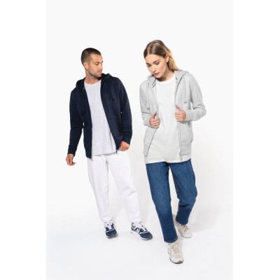 Men's full zip hooded sweatshirt