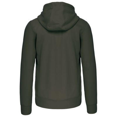 Men's full zip hooded sweatshirt