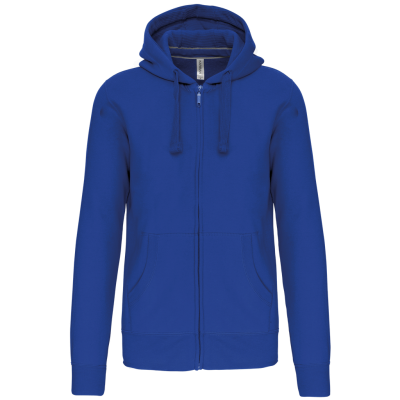 Men's full zip hooded sweatshirt