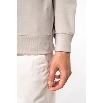 Sweatshirt BIO de homem com decote redondo e mangas raglan
