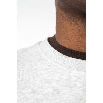 Sweatshirt com decote redondo