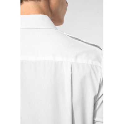 Camisa piloto de homem de manga curta