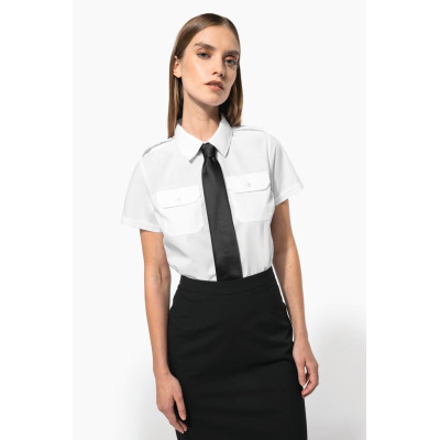 Ladies’ short-sleeved pilot shirt