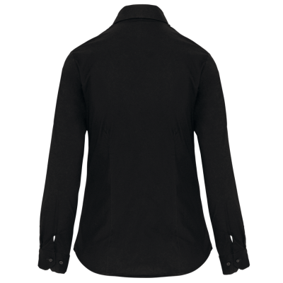 Camisa de senhora manga comprida com Stretch