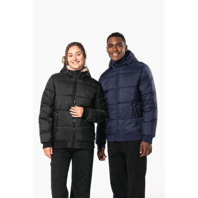 Unisex recycled ribstop jacket with hood