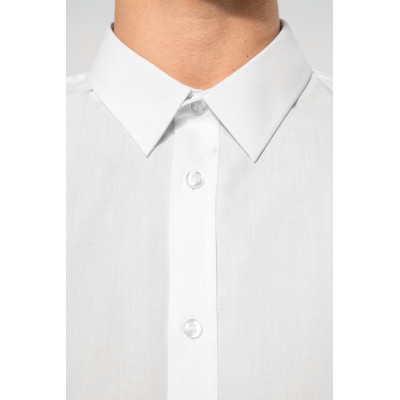 Men’s poplin easy care polycotton shirt