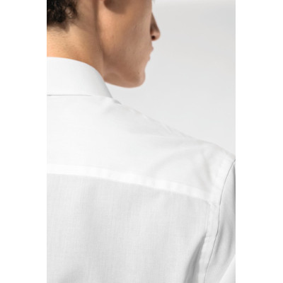Men’s poplin easy care polycotton shirt