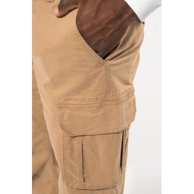 Calças multibolsos de homem