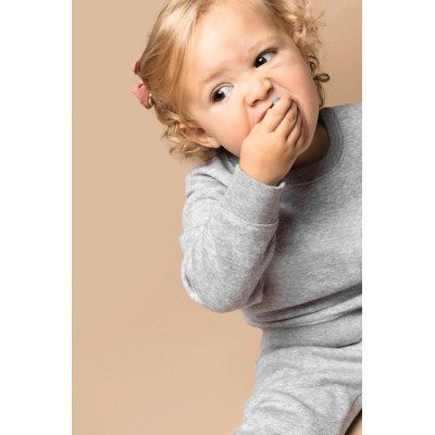 Sweatshirt eco-responsável de bebé