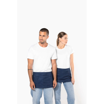 Polycotton short apron
