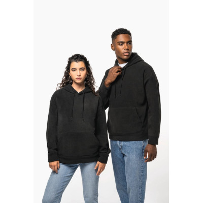 Sweatshirt com capuz oversize em polar reciclado unissexo