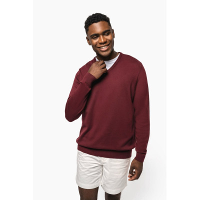 Pullover decote V