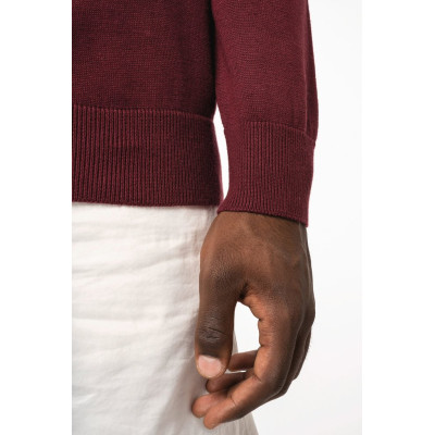 Men's V-neck jumper