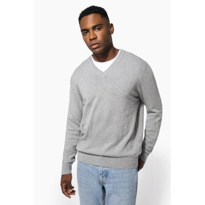 Pullover premium com decote V