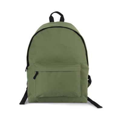 Casual recycled backpack with front pocket